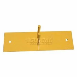 Jewett-Cameron Perimeter Patrol™ Welded Wire Yellow Powder Coat Fence - 7'6"Wx6'H 12 Panel Kit -Insulation Sales Store 443102 08 4