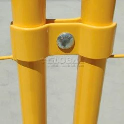 Jewett-Cameron Perimeter Patrol Welded Wire Yellow Powder Coat Fence - 7'6"Wx6'H 8 Panel Kit 23 Jewett-Cameron Perimeter Patrol Welded Wire Yellow Powder Coat Fence - 7'6"Wx6'H 8 Panel Kit -Insulation Sales Store 443102 09 3