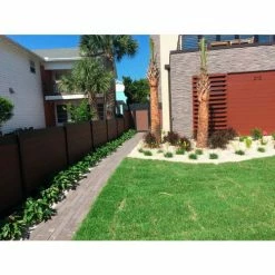 Infinity Euro Estate 6'W x 6'H King Cedar Aluminum/Composite Horizontal Fence - Starter Section-SURFACE MOUNT 33 Infinity Euro Estate 6'W x 6'H King Cedar Aluminum/Composite Horizontal Fence - Starter Section-SURFACE MOUNT -Insulation Sales Store IMG 1013 9