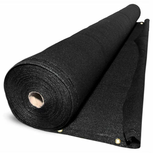 BOEN Privacy Netting W/Reinforced Grommets, 6' x 50', Black - PN-30056 3 BOEN Privacy Netting W/Reinforced Grommets, 6' x 50', Black - PN-30056 - Image 3