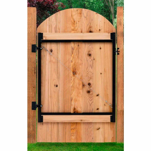 Adjust-A-Gate AG36 Original Series Adjustable Steel Gate Frame 2 Rail Kit 36-60"W x 47"H, Gray 1 Adjust-A-Gate AG36 Original Series Adjustable Steel Gate Frame 2 Rail Kit 36-60"W x 47"H, Gray