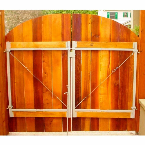 Adjust-A-Gate AG60 Original Series Adjustable Steel Gate Frame 2 Rail Kit 60-96"W x 45"H, Gray 1 Adjust-A-Gate AG60 Original Series Adjustable Steel Gate Frame 2 Rail Kit 60-96"W x 45"H, Gray