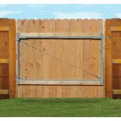 Adjust-A-Gate AG72 Consumer Series Adjustable Steel Gate Frame 2 Rail Kit 36-72"W x 72"H, White