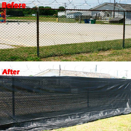 Xtarps, MN-PF90-B1230, 90% Blockage, Premier Privacy Fence Screen, 12'W x 30'L, Black 2 Xtarps, MN-PF90-B1230, 90% Blockage, Premier Privacy Fence Screen, 12'W x 30'L, Black - Image 2