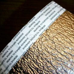 NOFP Solex™ Radiant Insulation Barrier SOL4125RP, 125'L X 1/4"H, Reflect (2x) & Perforated