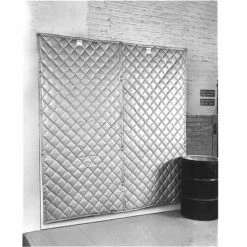 Singer Safety SC-124-8 QFM Double Faced Quilted Wall Panel, 4'W x 8'H x 2" Thick