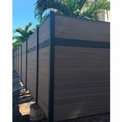 Infinity Euro Estate 6'W x 6'H King Cedar Aluminum/Composite Horizontal Fence Adder Section - SURFACE MOUNT 35 Infinity Euro Estate 6'W x 6'H King Cedar Aluminum/Composite Horizontal Fence Adder Section - SURFACE MOUNT -Insulation Sales Store grand hyatt 6ft corner 7