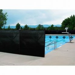 Insulation Sales Store -Insulation Sales Store pool covered with porivacy netting black 3